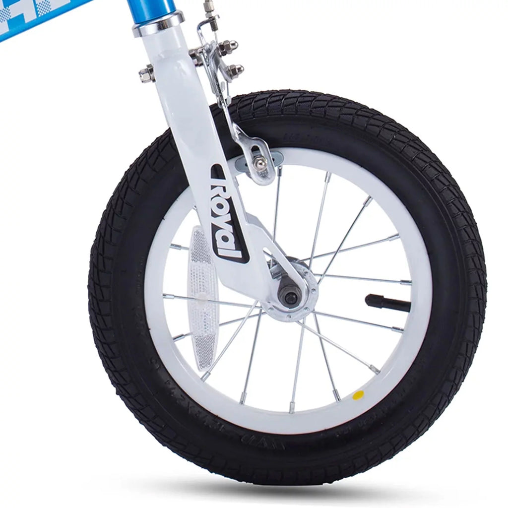 Blue Kids Bike with Training Wheels & Coaster Brake H940094