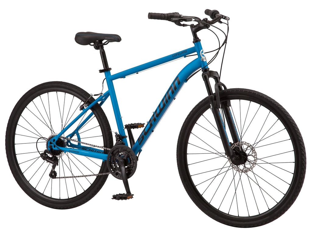 Blue 21 Speeds 700c Wheels Hybrid Bike X617751