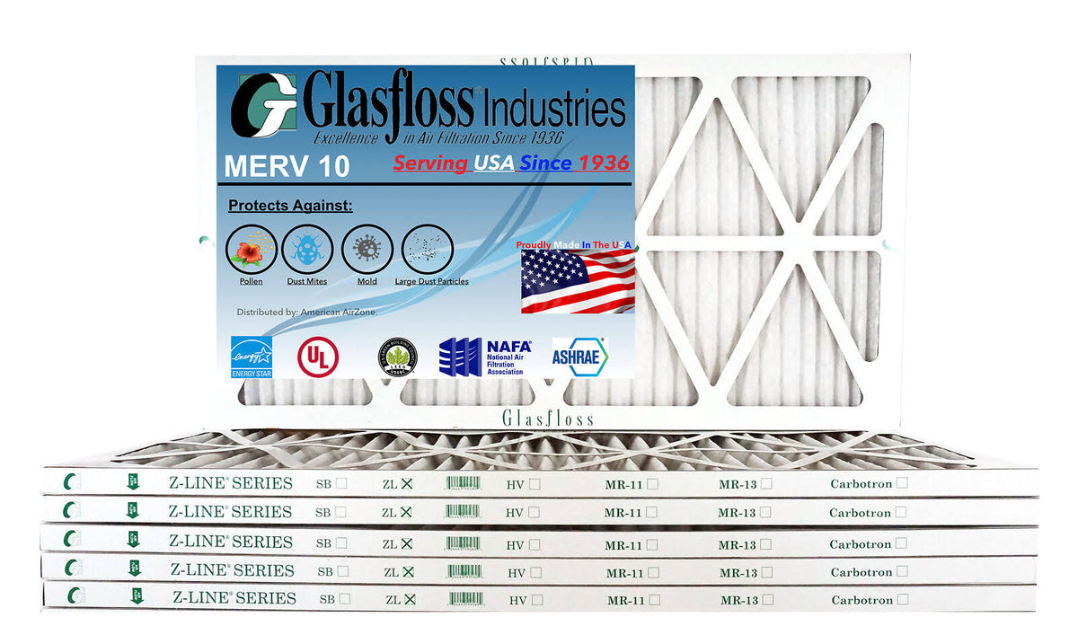 18x30x1 MERV 10 Furnace Air Filter Y1410