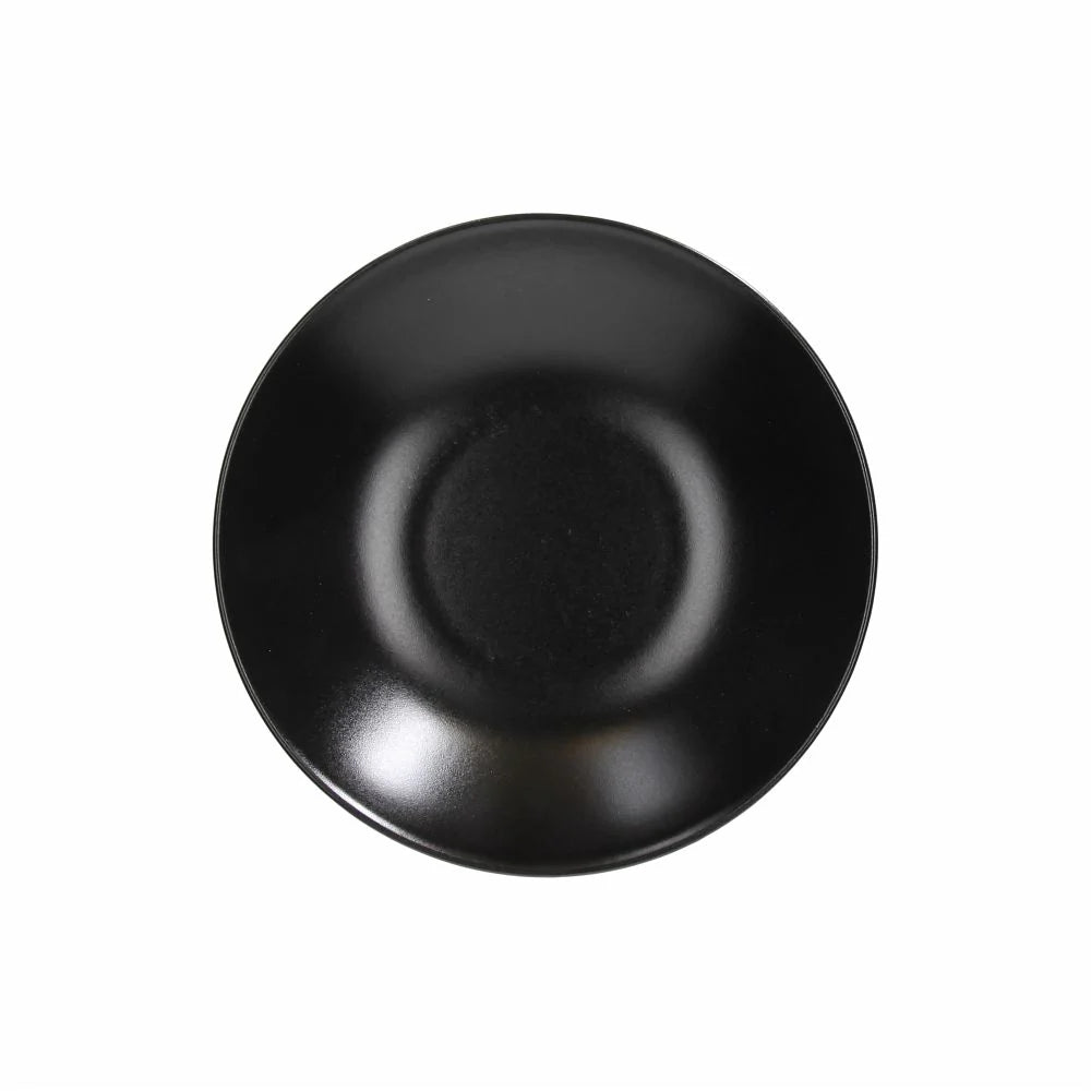 Black 22cm Soup Plate A38572