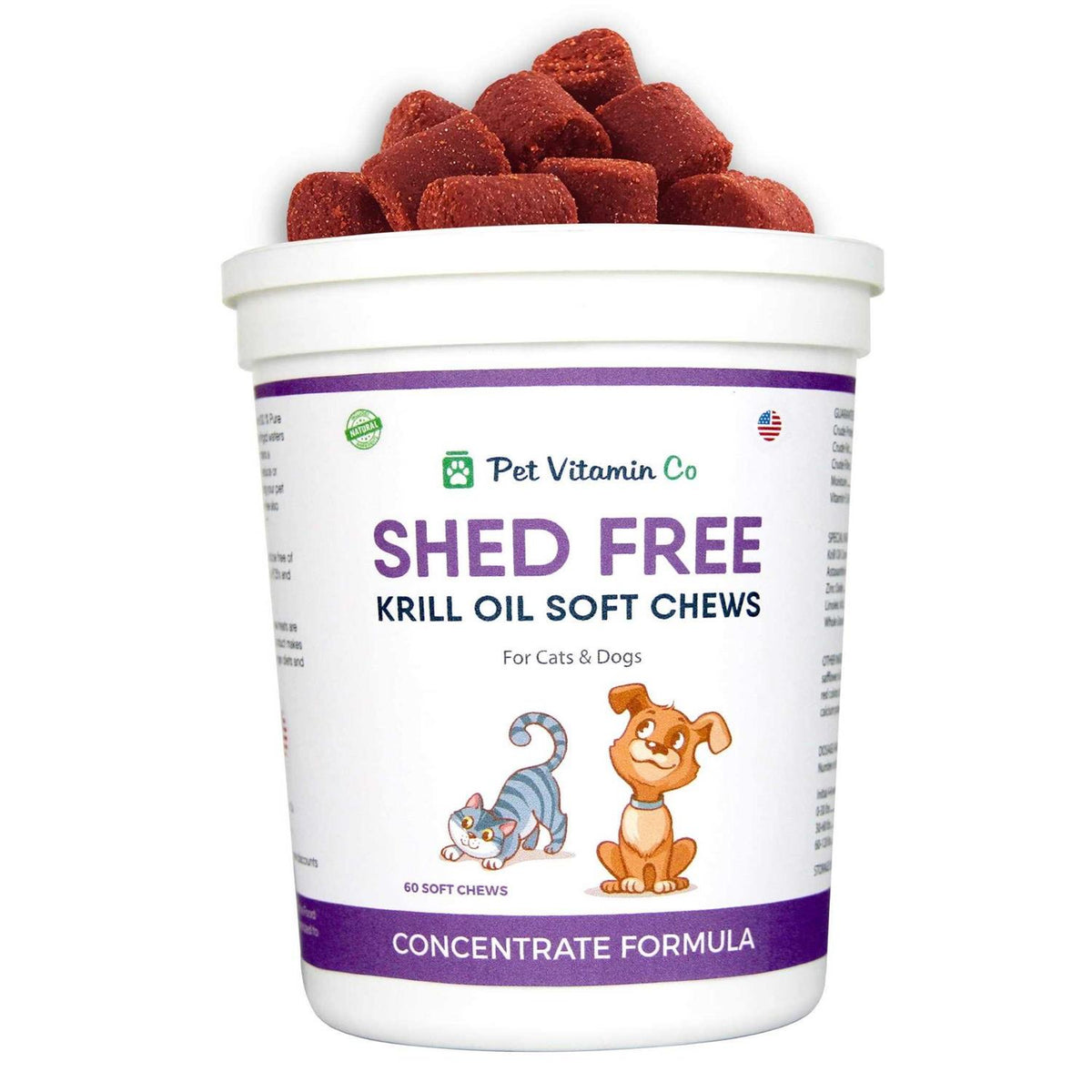 Krill Oil Soft Chews for Dogs W100