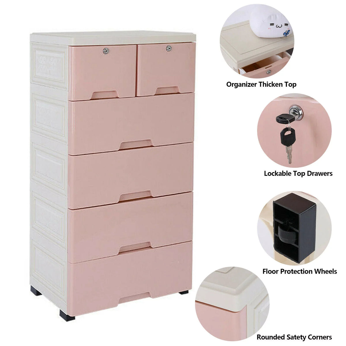 6 Drawer Storage Organizer U85023