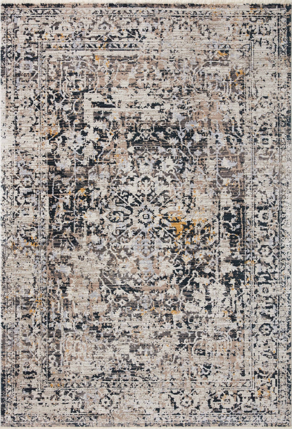 Charcoal Taupe Rug 7'10 x 10'10 O41914