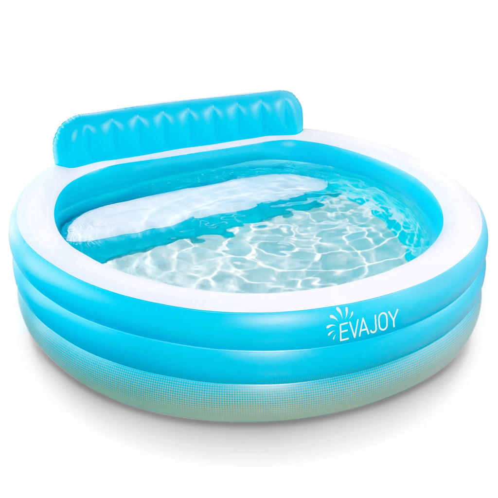 Inflatable Round Swimming Pool with Seat G733