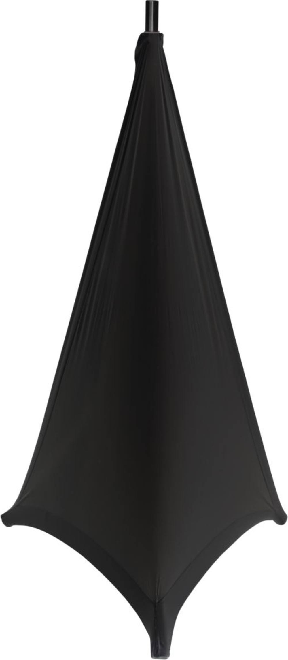 Stretchy Speaker Stand Cover Black T4735