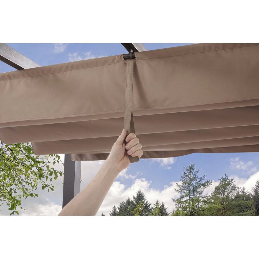Steel Pergola with Canopy B12278