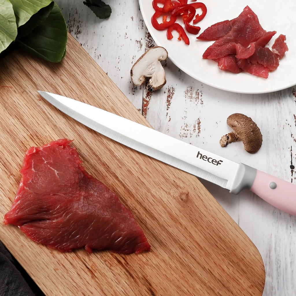 14 Pcs High Carbon Stainless Steel Knife Block Set S96066