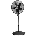 Black 4 Speeds Oscillating Pedestal Fan N3134