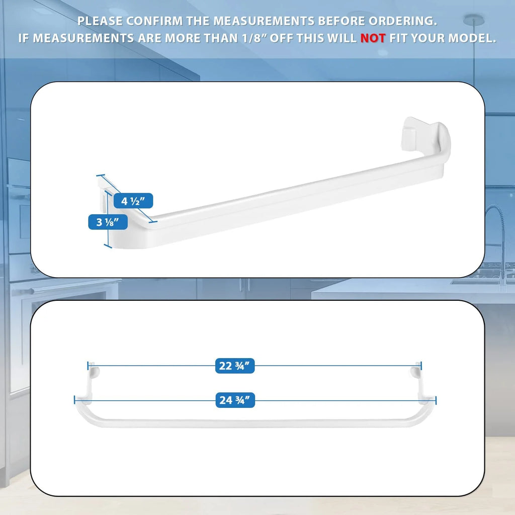 Door Shelf Rack Bar Refrigerator Replacement P395640