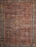 Brick Blue 2'6 x 9'6 Rug V23279