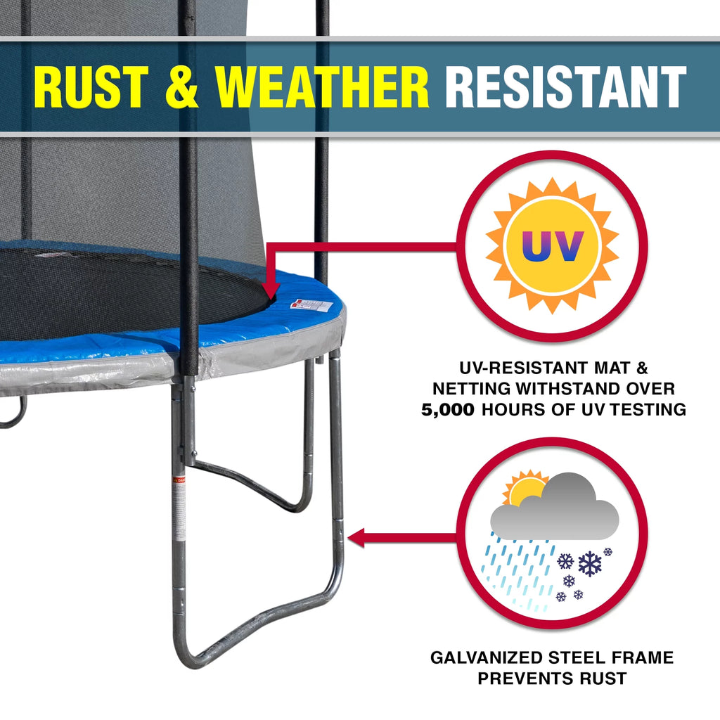 14' Trampoline with Safety Enclosure G499
